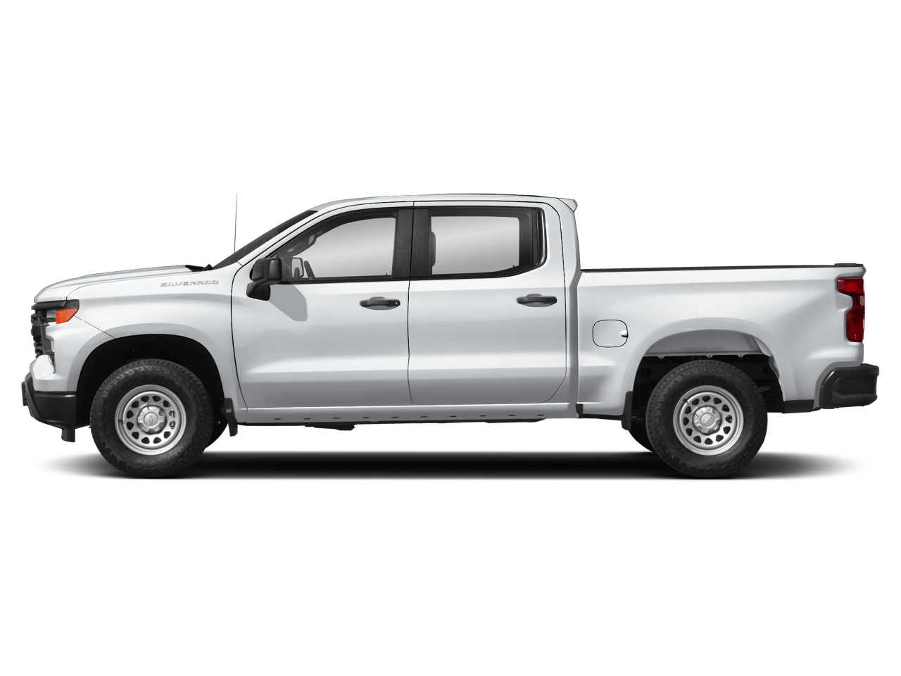 2023 Chevrolet Silverado — rear three-quarter view
