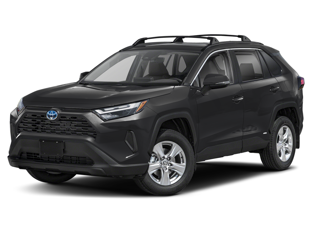 2023 Toyota RAV4 Hybrid XLE in Ice — front three-quarter view