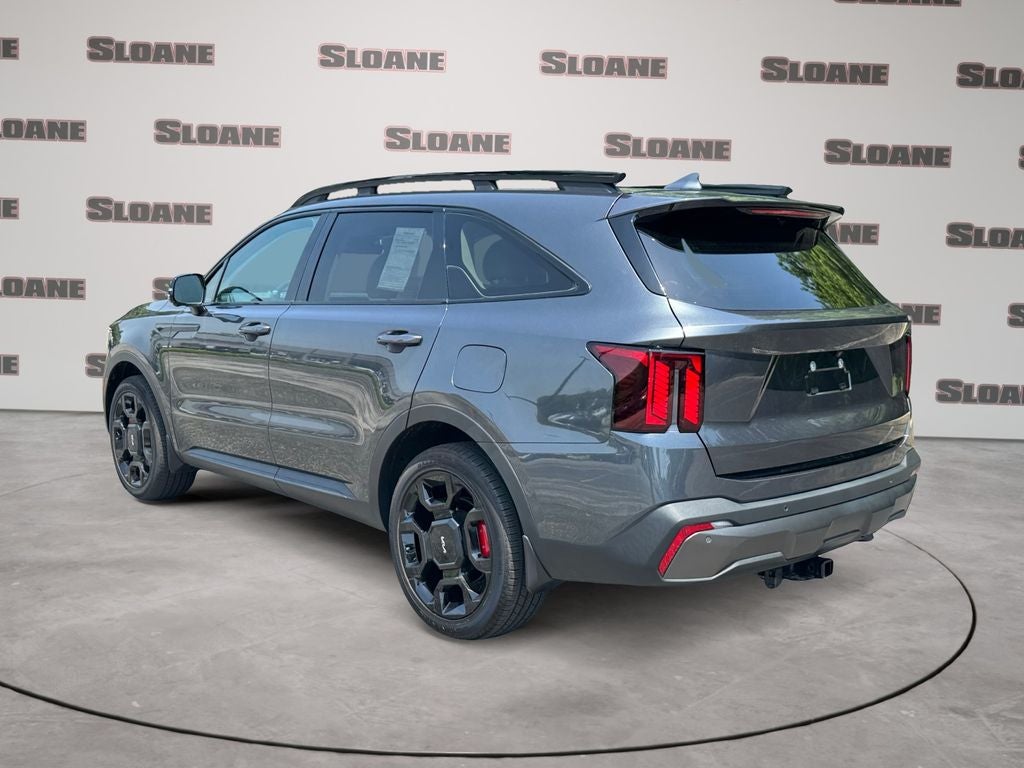 2024 Kia Sorento — rear three-quarter view