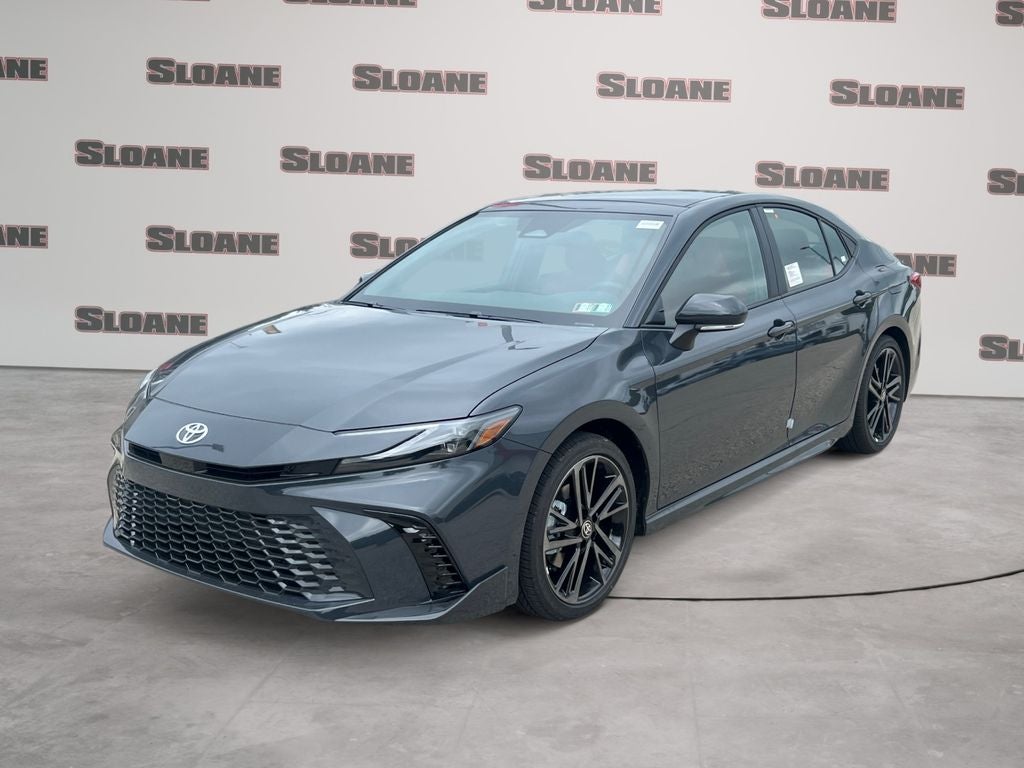 2026 Toyota Camry XSE in Underground — front three-quarter view
